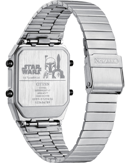 Boba Fett Green Dial Stainless Steel Bracelet JG2110-51W Boba Fett Green Dial Stainless Steel Bracelet JG2110-51W